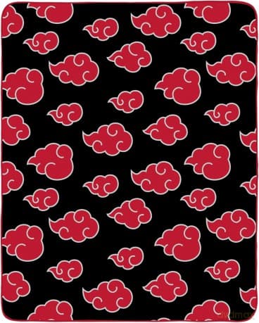 NARUTO SHIPPUDEN - Koc Blanket - Akatsuki 150 X120 cm