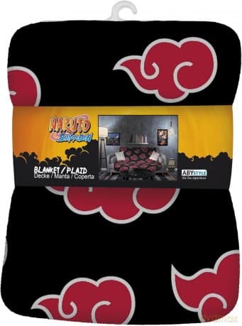 NARUTO SHIPPUDEN - Koc Blanket - Akatsuki 150 X120 cm
