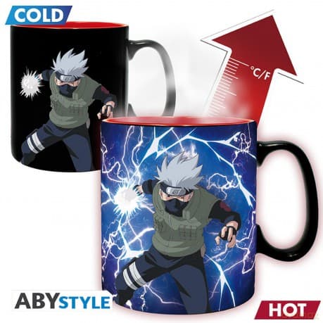 NARUTO SHIPPUDEN - Kubek zmieniający kolor 460ml - Kakashi/Itachi