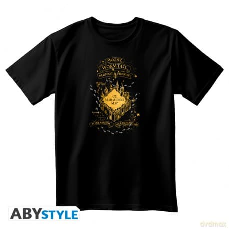 HARRY POTTER - Unisex black Tshirt - The Marauders