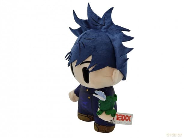 BANDAI Jujutsu Kaisen Merch Megumi Fushiguro Plush Toy | 19cm Freestanding Megumi Fushiguro Cuddly Plushie | DZNR Collectable Jujutsu Kaisen Soft Toys For Fans Of Cute Things Make Great Anime Gifts