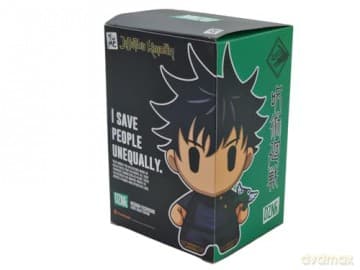BANDAI Jujutsu Kaisen Merch Megumi Fushiguro Plush Toy | 19cm Freestanding Megumi Fushiguro Cuddly Plushie | DZNR Collectable Jujutsu Kaisen Soft Toys For Fans Of Cute Things Make Great Anime Gifts