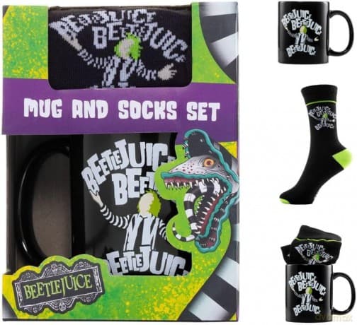 Beetlejuice: ( ) Mug & Sock Set
