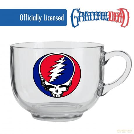 Grateful Dead: Steal Your Face 22Oz Glass Soup Mug