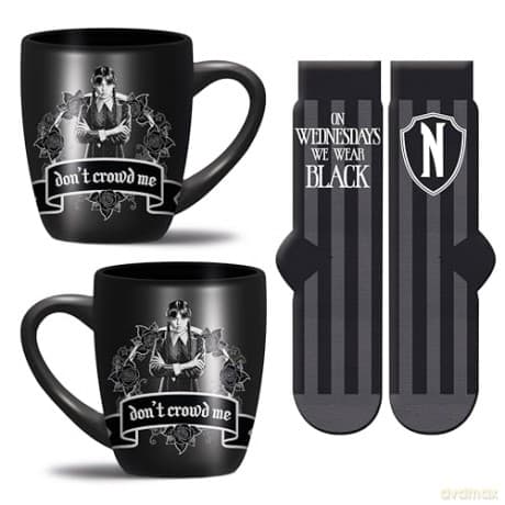 Wednesday: Mug & Sock Set [Wear Black]