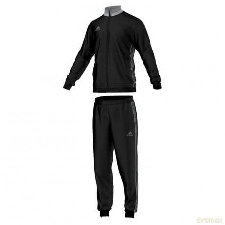 Adidas Condivo 16 PES Suit - Youth Tracksuit (7-8) (Black/Grey)