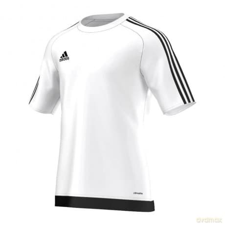 Adidas Estro 15 Youth Jersey (7-8) (White/Black)