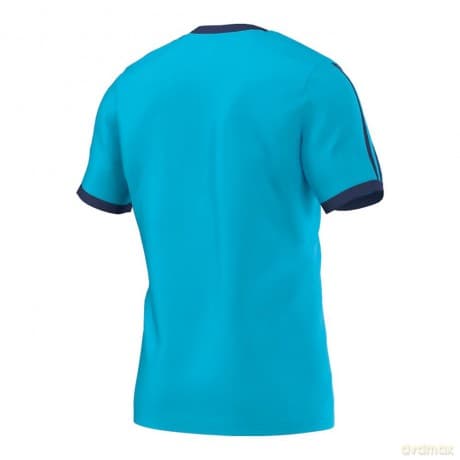 Adidas Tabela 14 Youth Jersey (Small) (Cyan/Dark Blue)