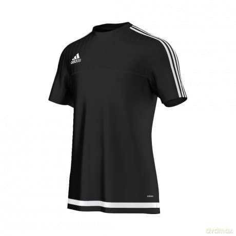Adidas Tiro 15 Training Jersey (Small) (Black/White)
