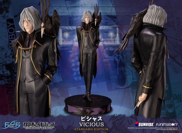 First4Figures - Cowboy Bebop (Vicious) RESIN Statue [FIGURKA]