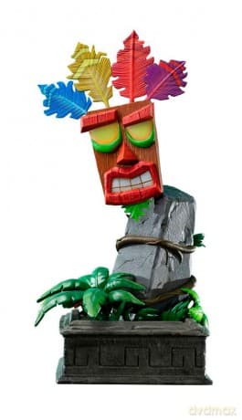 First4Figures - Crash Bandicoot (Mini Aku Aku Mask) RESIN Statue [FIGURKA]