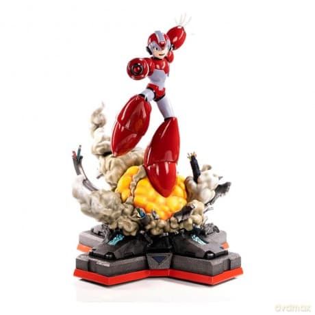 First4Figures - Mega Man X4 - X (Final Weapon - Rising Fire) RESIN Statue [FIGURKA]