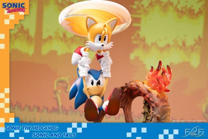 First4Figures - Sonic The Hedgehog (Sonic & Tails) RESIN Statue [FIGURKA]