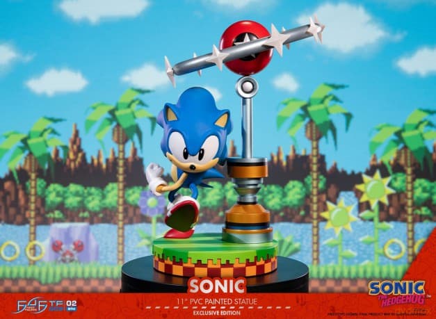 First4Figures - Sonic The Hedgehog (Sonic)(Collectors) PVC [FIGURKA]