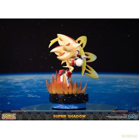First4Figures - Sonic The Hedgehog (Super Shadow) RESIN Statue [FIGURKA]