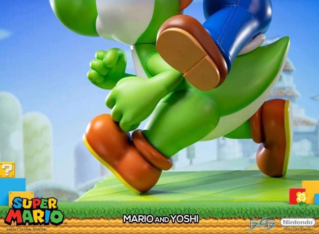 First4Figures - Super Mario (Mario & Yoshi) RESIN Statue [FIGURKA]