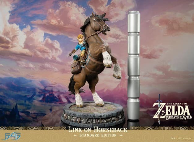 First4Figures - The Legend Of Zelda: Breath Of The Wild (Link On Horseback) RESIN Statue [FIGURKA]
