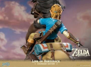 First4Figures - The Legend Of Zelda: Breath Of The Wild (Link On Horseback) RESIN Statue [FIGURKA]