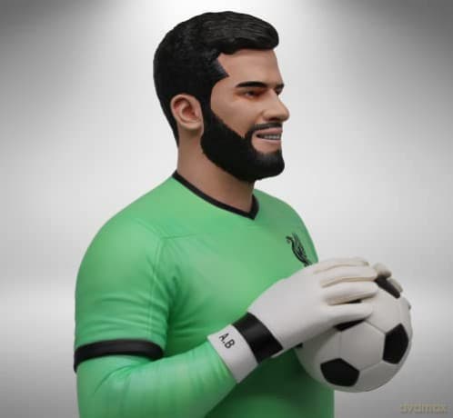 Footballs Finest - Liverpool (Alisson Becker) [FIGURKA]