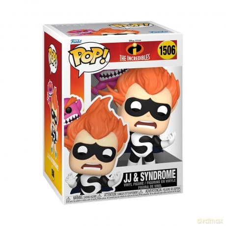 Funko - Disney Pixar: The Incredibles (JJ & Syndrome) POP! Vinyl [FIGURKA]