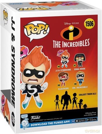 Funko - Disney Pixar: The Incredibles (JJ & Syndrome) POP! Vinyl [FIGURKA]