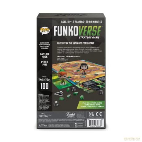 Funko - Funkoverse: Strategy Game (Disney - Peter Pan 2PK) POP! [FIGURKA]