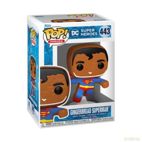 Funko - Heroes: DC Holiday Super Heroes (Gingerbread Superman) POP! Vinyl [FIGURKA]
