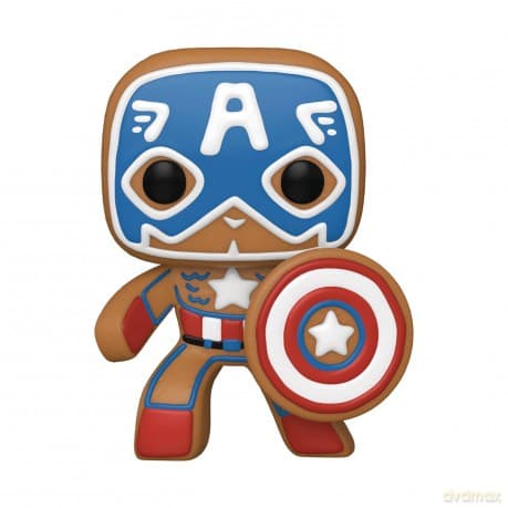 Funko - Marvel: Marvel Holiday (Gingerbread Captain America) POP! Vinyl [FIGURKA]