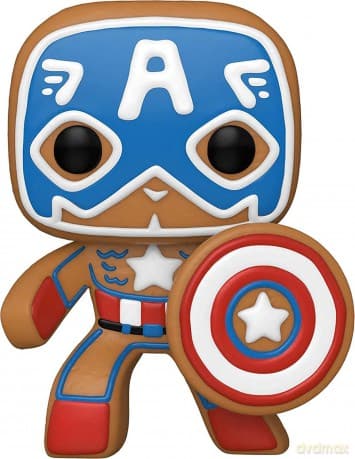 Funko - Marvel: Marvel Holiday (Gingerbread Captain America) POP! Vinyl [FIGURKA]