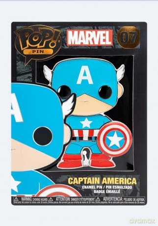 Funko - POP! Pin: Marvel (Captain America) POP! [FIGURKA]