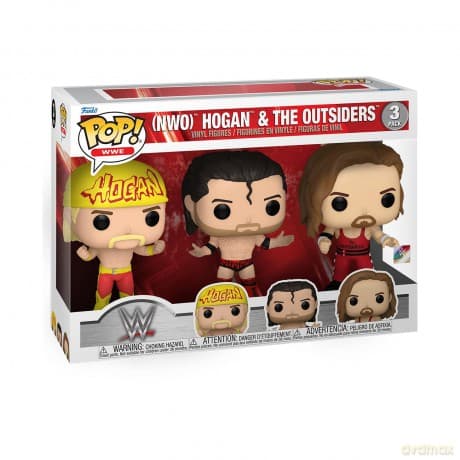 Funko - WWE: WWE NWO 3PK (Hogan & The Outsiders) POP! Vinyl [FIGURKA]