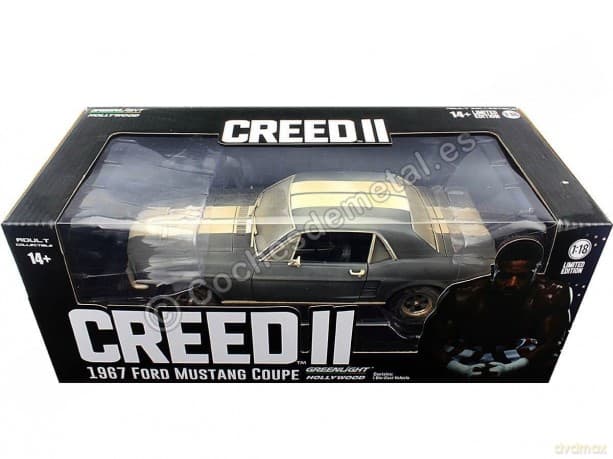Greenlight Collectibles - 1/18 Adonis Creed 1967 Ford Mustang Coupe