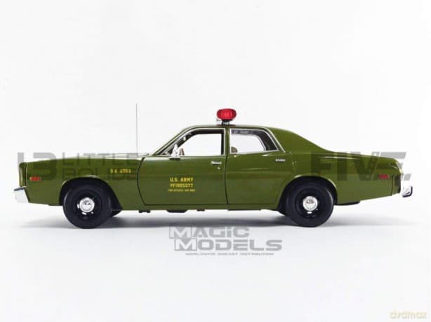 Greenlight Collectibles - 1/18 The A-Team (1983-87 TV Series) Plymouth Fury US Army Police