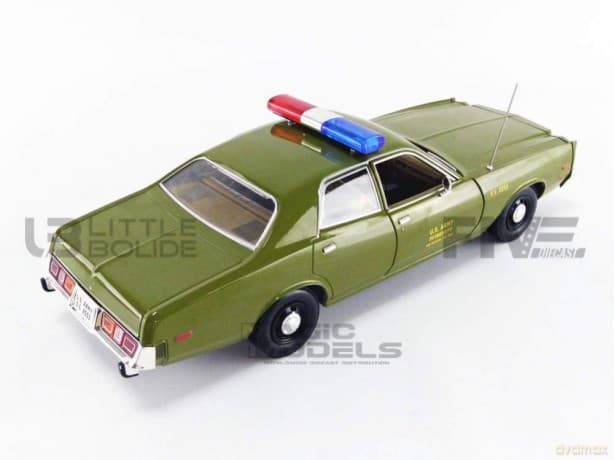Greenlight Collectibles - 1/18 The A-Team (1983-87 TV Series) Plymouth Fury US Army Police