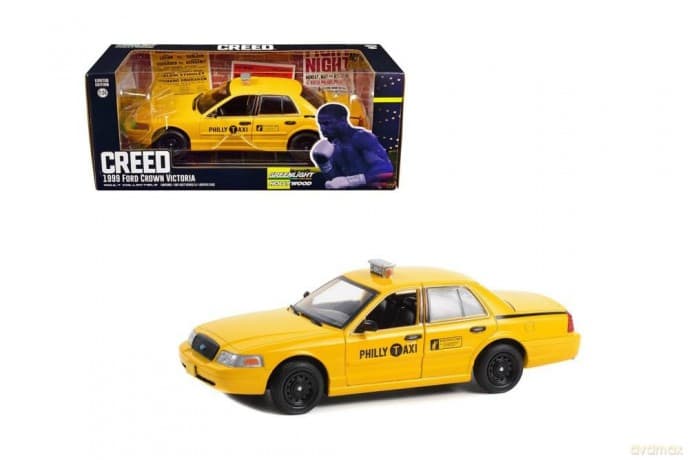 Greenlight Collectibles - 1/24 Creed (2015) 1999 Ford Crown Victoria Philly Taxi