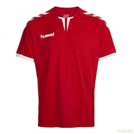 Hummel Core Ss Poly Jersey - True Red (Medium)