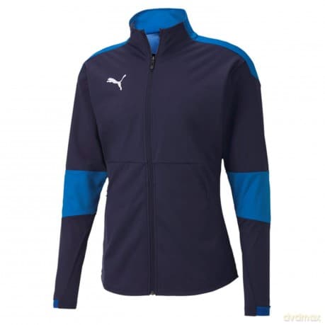 PUMA Final Sideline Jacket - Peacoat / Electric Blue (Large)