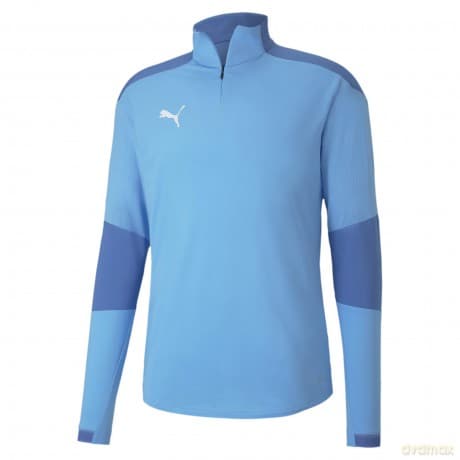 PUMA Final Training 1/4 Zip Top - Teamlight Blue (Medium)