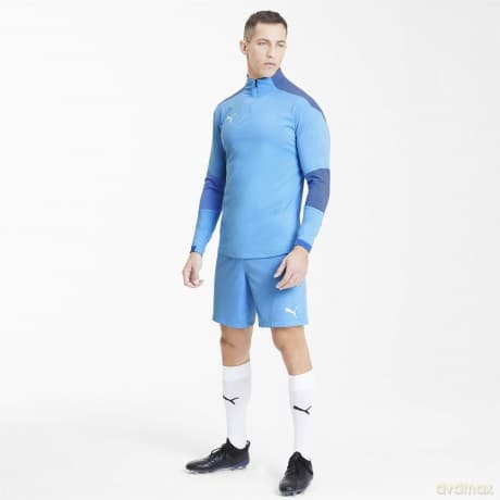 PUMA Final Training 1/4 Zip Top - Teamlight Blue (Medium)