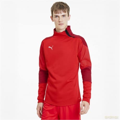 PUMA Final Training Fleece - Red / Chili Pepper (Medium)