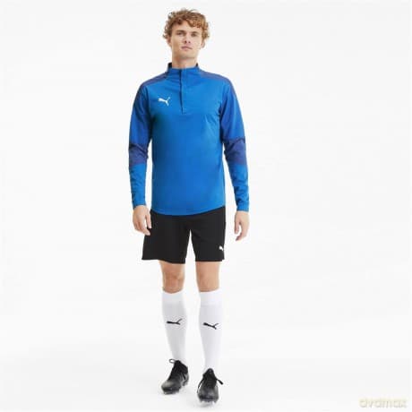 PUMA Final Training Rain Top - Electric Blue / Team Power Blue (Large)