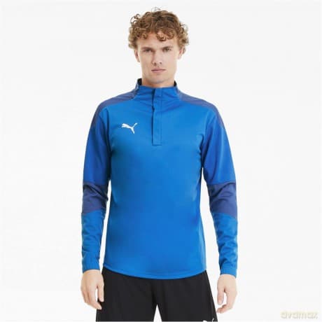 PUMA Final Training Rain Top - Electric Blue / Team Power Blue (Large)
