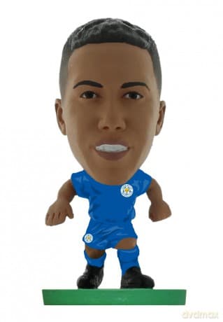 Soccerstarz - Leicester Youri Tielemans - Home Kit (New Classic) [FIGURKA]