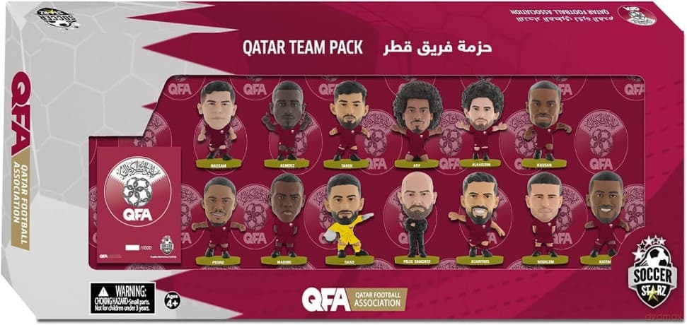 Soccerstarz - Qatar 13 Player Team Pack (2022 Edition) [FIGURKA]