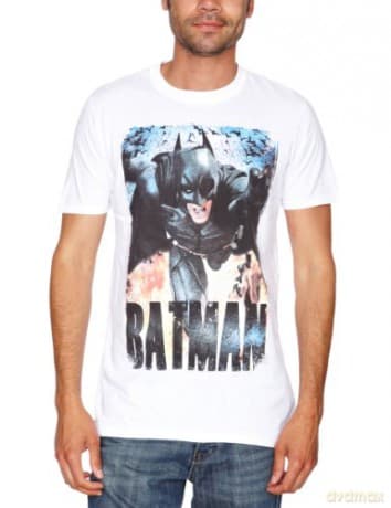 The Dark Knight Rises - Running Flames - T-Shirt (MEDIUM)