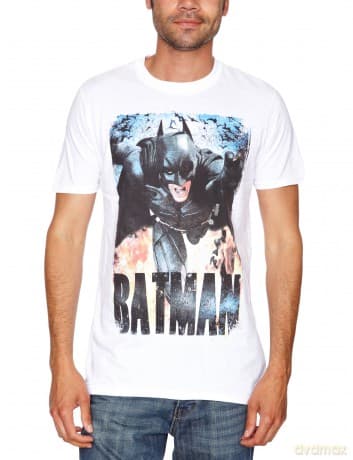 The Dark Knight Rises - Running Flames - T-Shirt (X-LARGE)