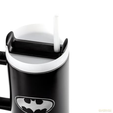Batman - logo (1180 ml) kubek podróżny ze słomką (1180 ml)