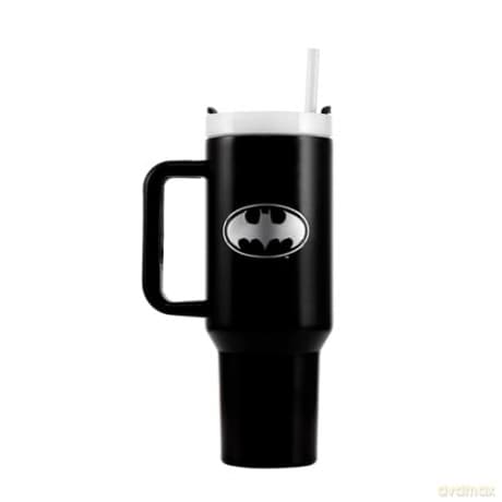 Batman - logo (1180 ml) kubek podróżny ze słomką (1180 ml)