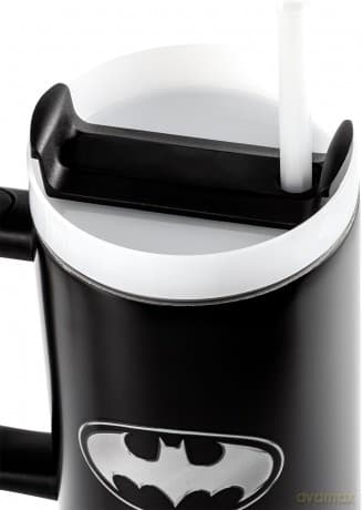 Batman - logo (1180 ml) kubek podróżny ze słomką (1180 ml)