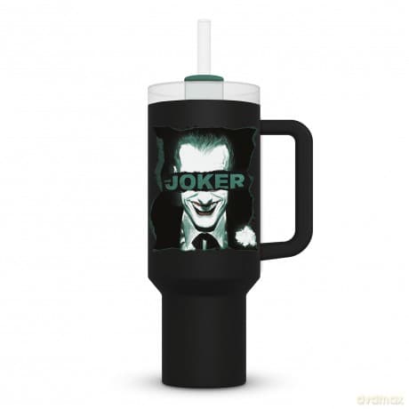 Dc Comics Joker kubek podróżny ze słomką (1180 ml)